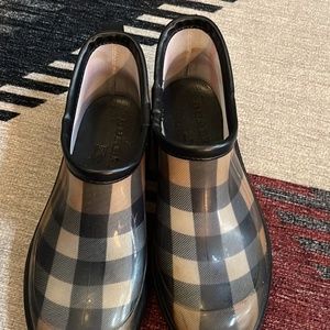 Burberry rain shoes
